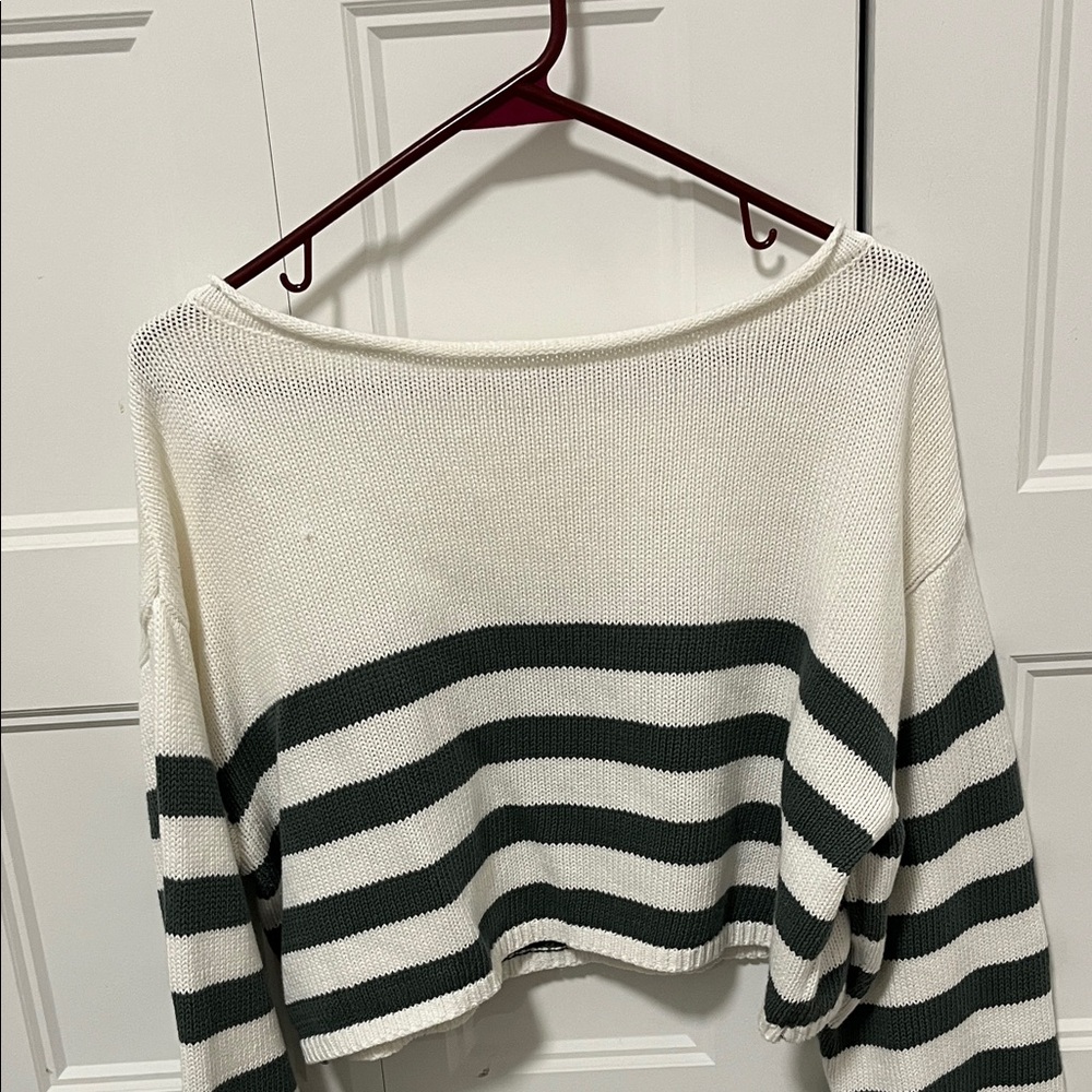 Off-Shoulder Sweater